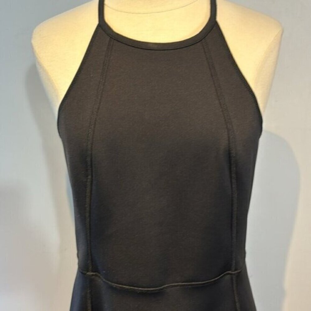 Banana Republic Life In Motion Performance Neoprene Dress in black size large - Picture 2 of 5